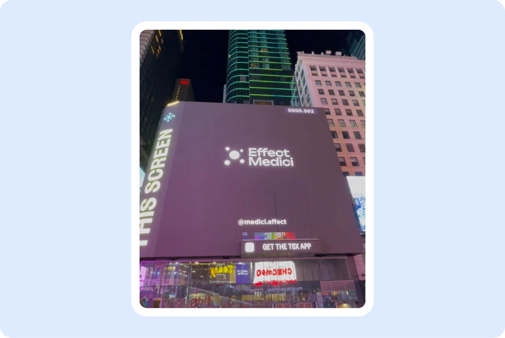 <p>
Билборд на&nbsp;Таймс-сквер	</p>